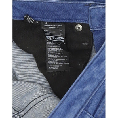 G-Star Arc 3D Women Blue Tapered Regular Stretch Jeans W24 L34
