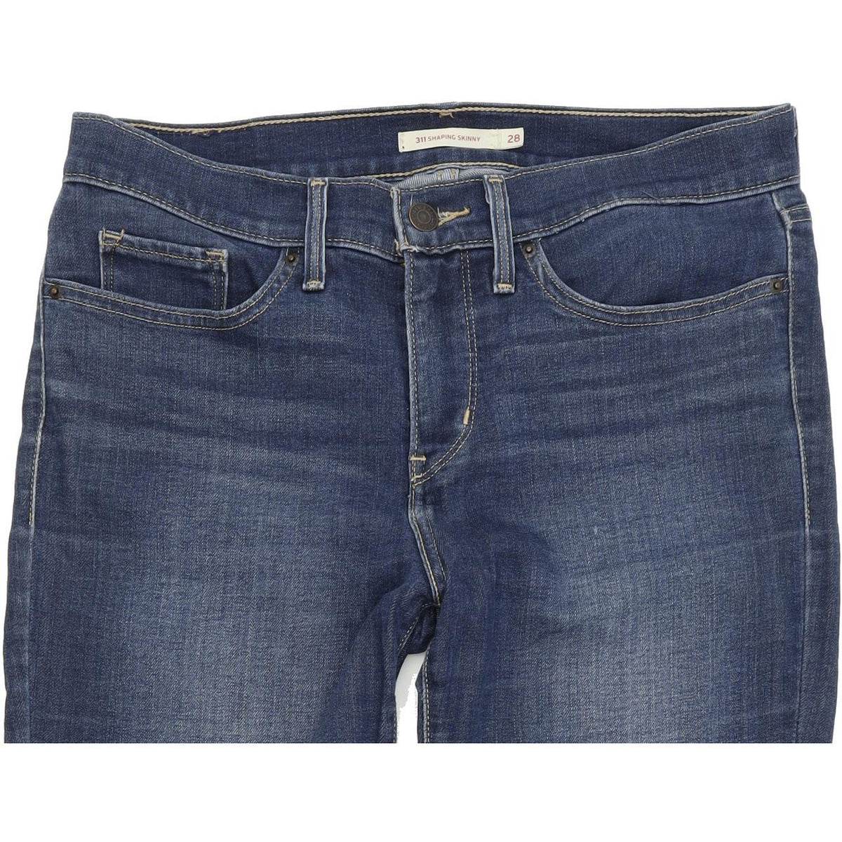 Levi's 311 Women Blue Skinny Slim Stretch Jeans W28 L32