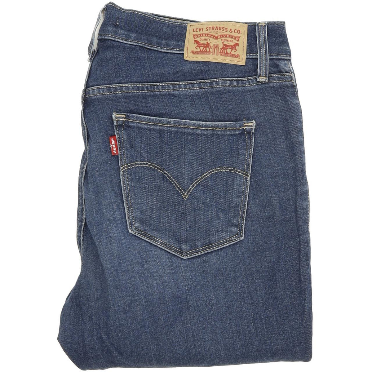 Levi's 311 Women Blue Skinny Slim Stretch Jeans W28 L32