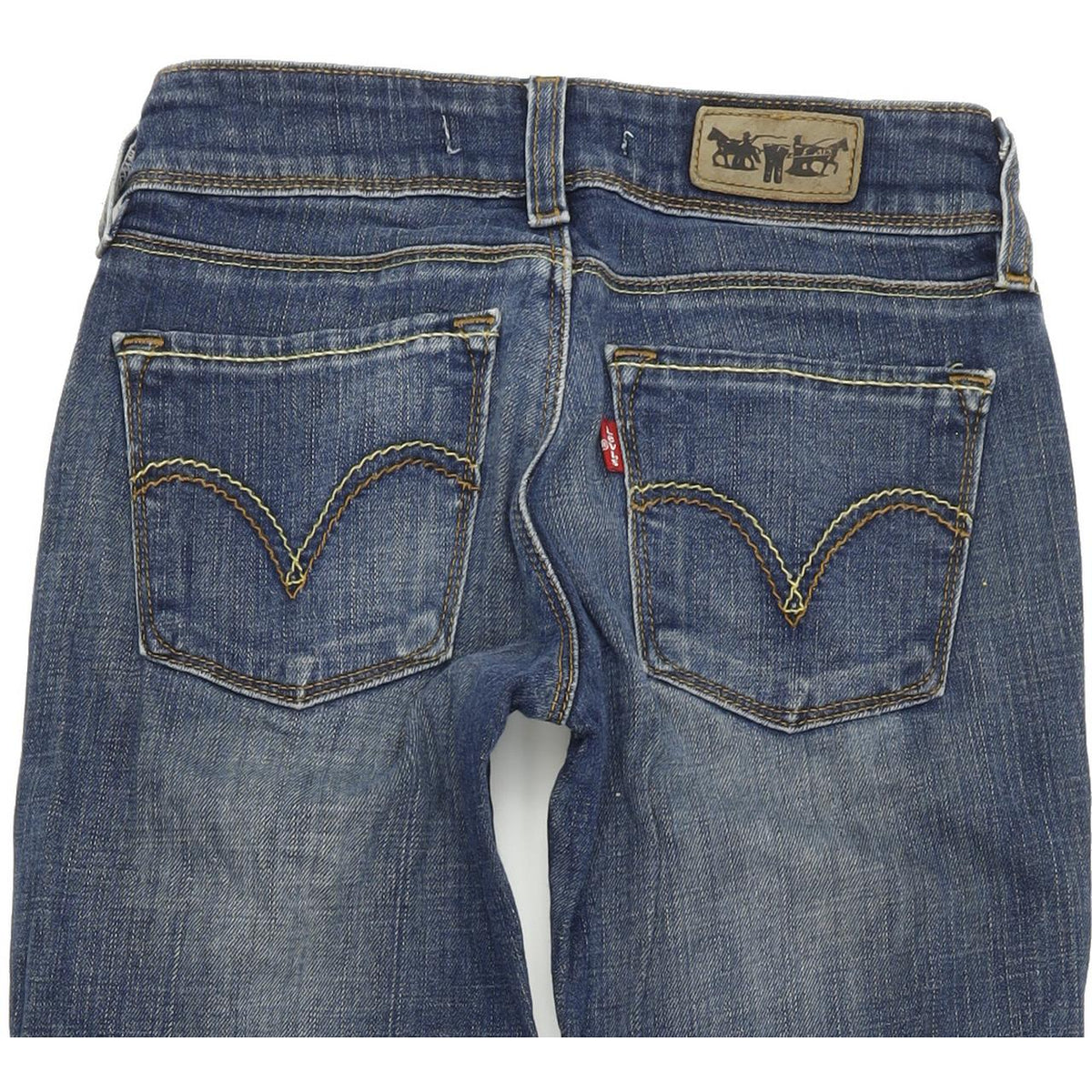 Levi's 571 Women Blue Skinny Slim Stretch Jeans W25 L32