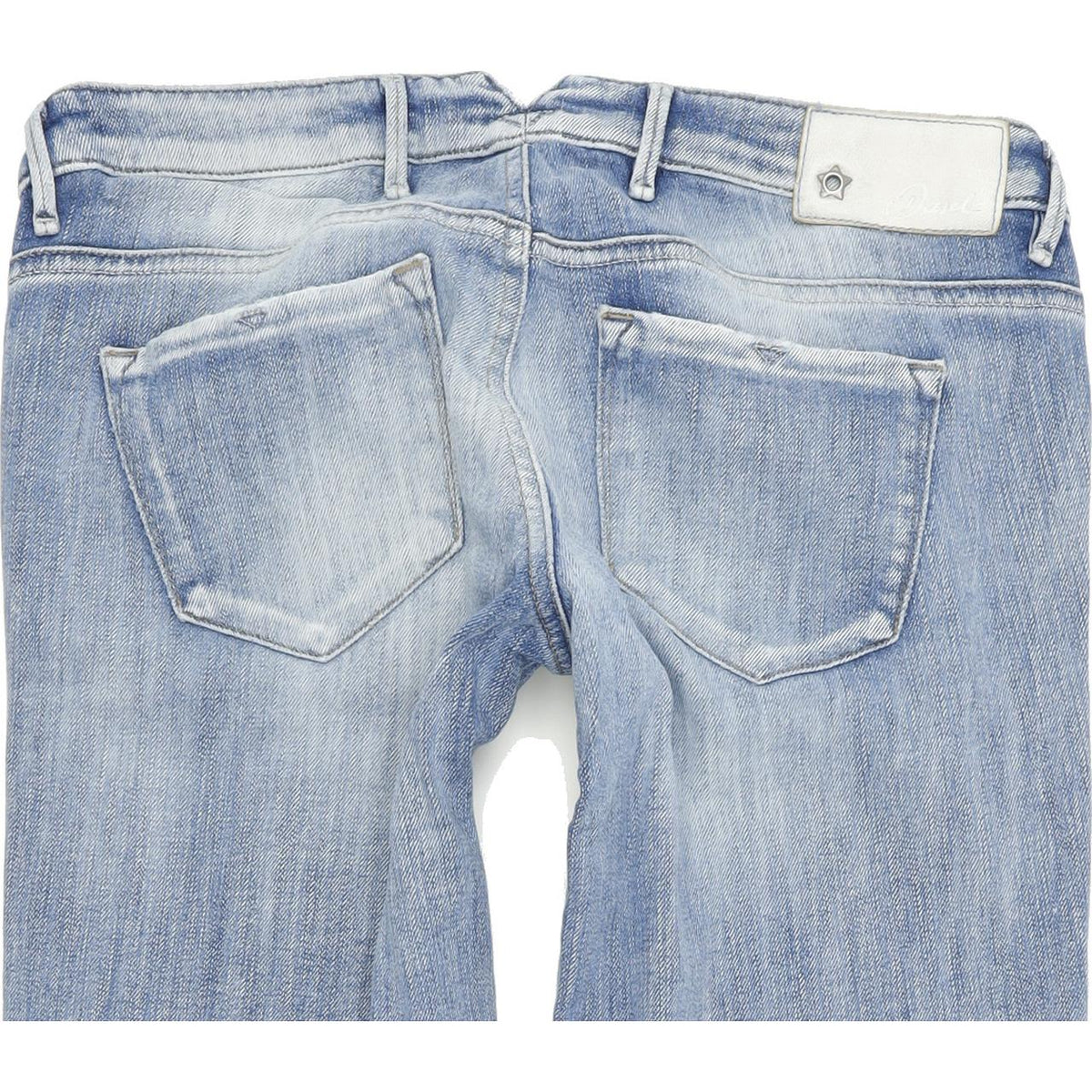 Diesel Cherick 0881S Women Blue Tapered Slim Stretch Jeans W28 L33