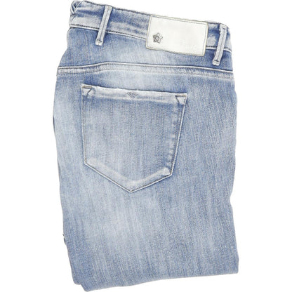 Diesel Cherick 0881S Women Blue Tapered Slim Stretch Jeans W28 L33