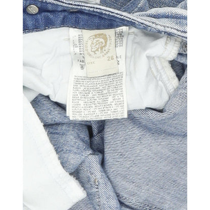 Diesel Cherick 0881S Women Blue Tapered Slim Stretch Jeans W28 L33