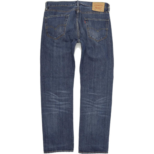 Levi's 505 Men Blue Straight Regular Jeans W32 L30