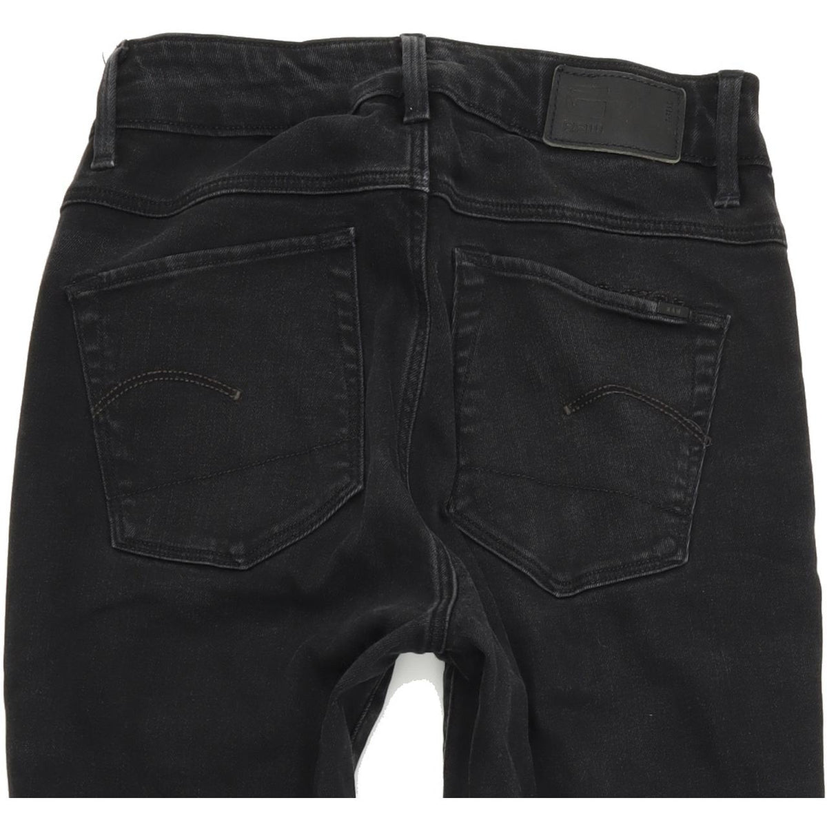 G-Star 3301 Ultra Women Black Skinny Slim Stretch Jeans W25 L28