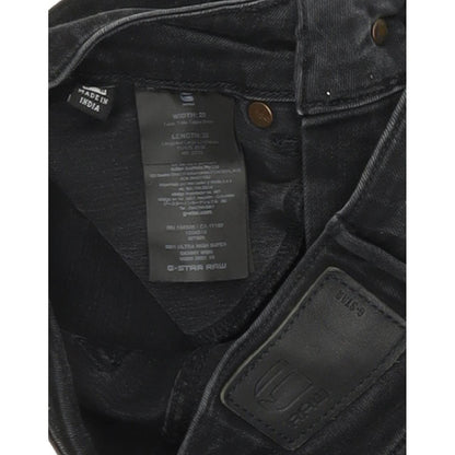 G-Star 3301 Ultra Women Black Skinny Slim Stretch Jeans W25 L28