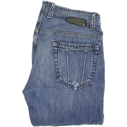 Diesel Revick 0R8CG Women Blue Straight Regular Jeans W30 L34