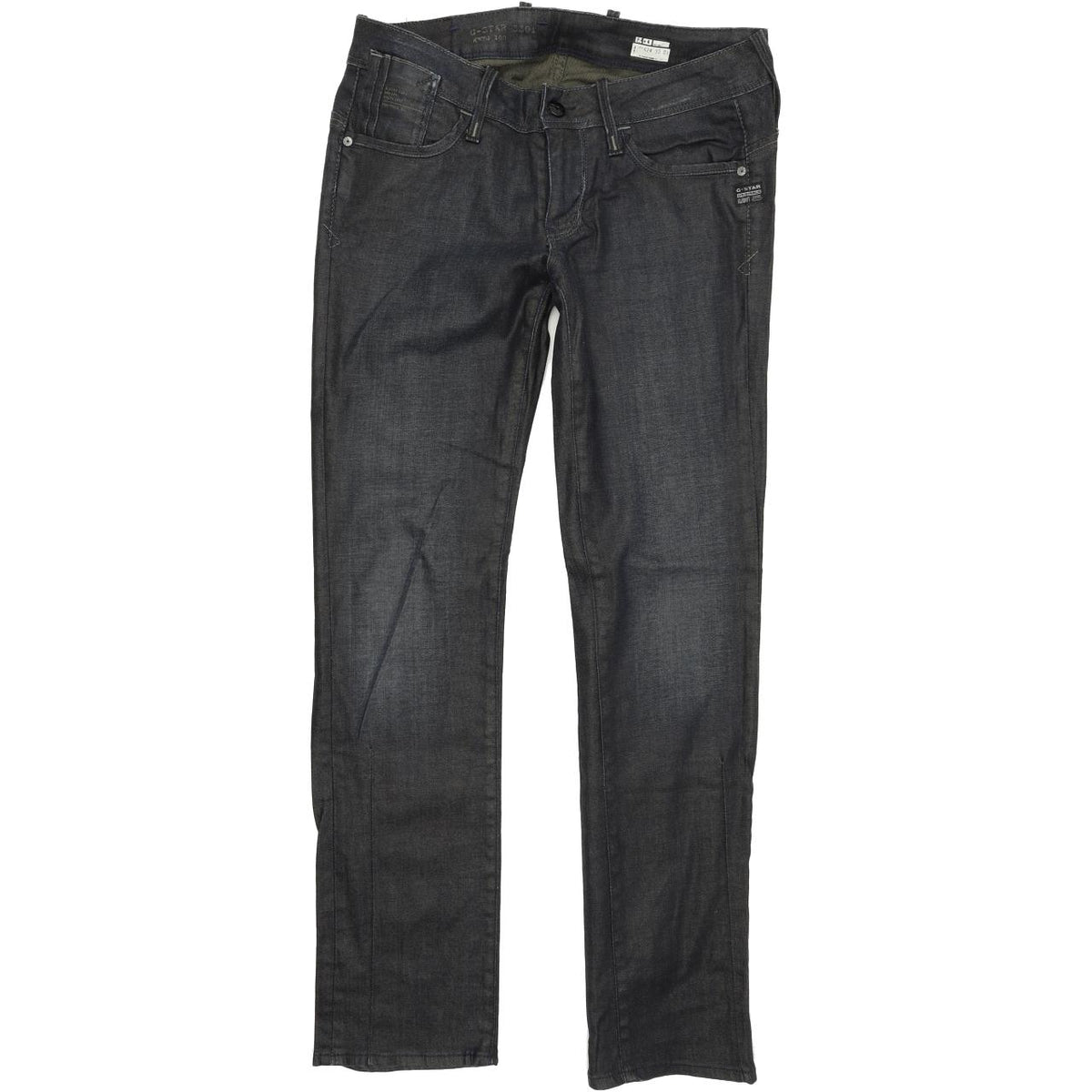 G-Star Elect Women Blue Straight Regular Stretch Jeans W30 L32