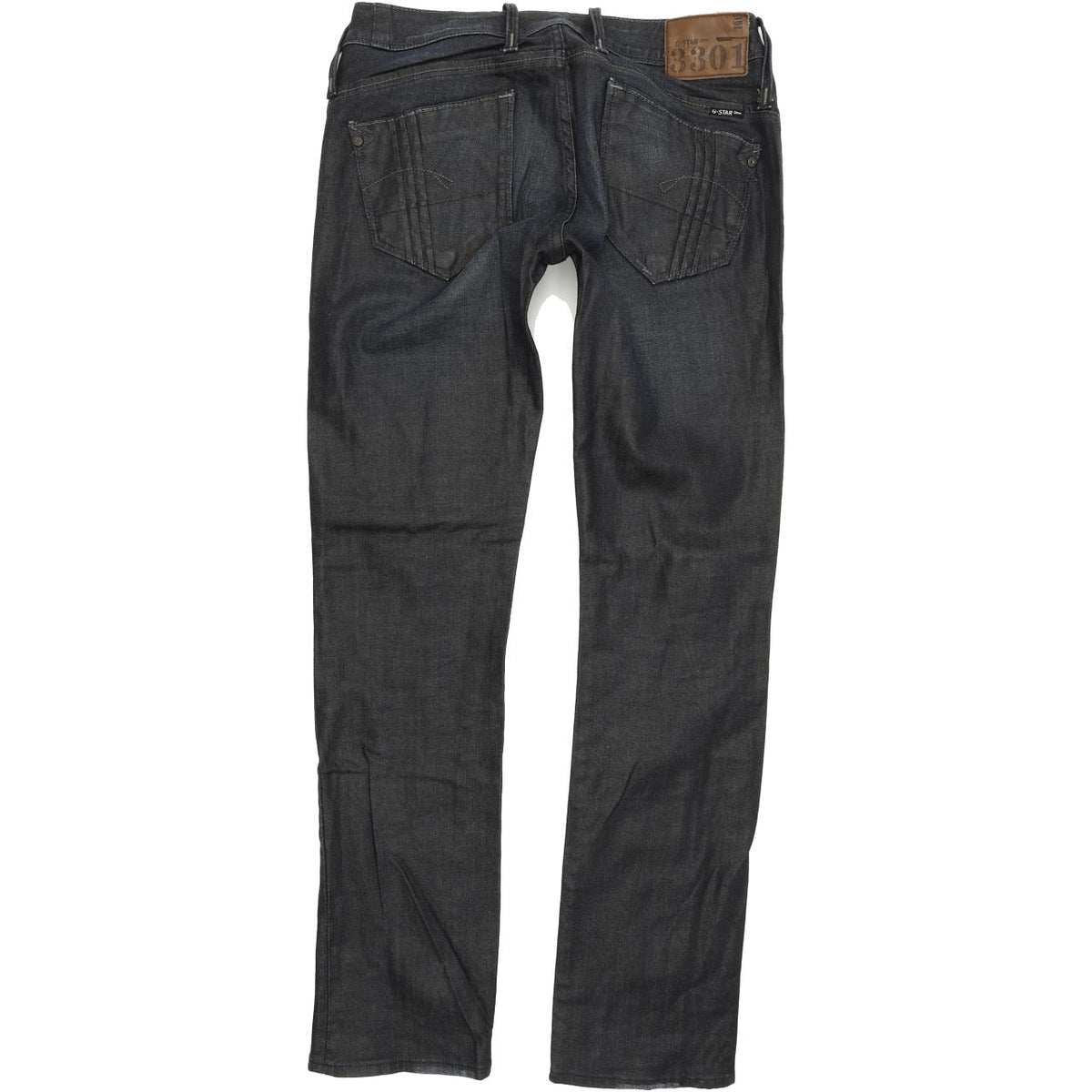 G-Star Elect Women Blue Straight Regular Stretch Jeans W30 L32