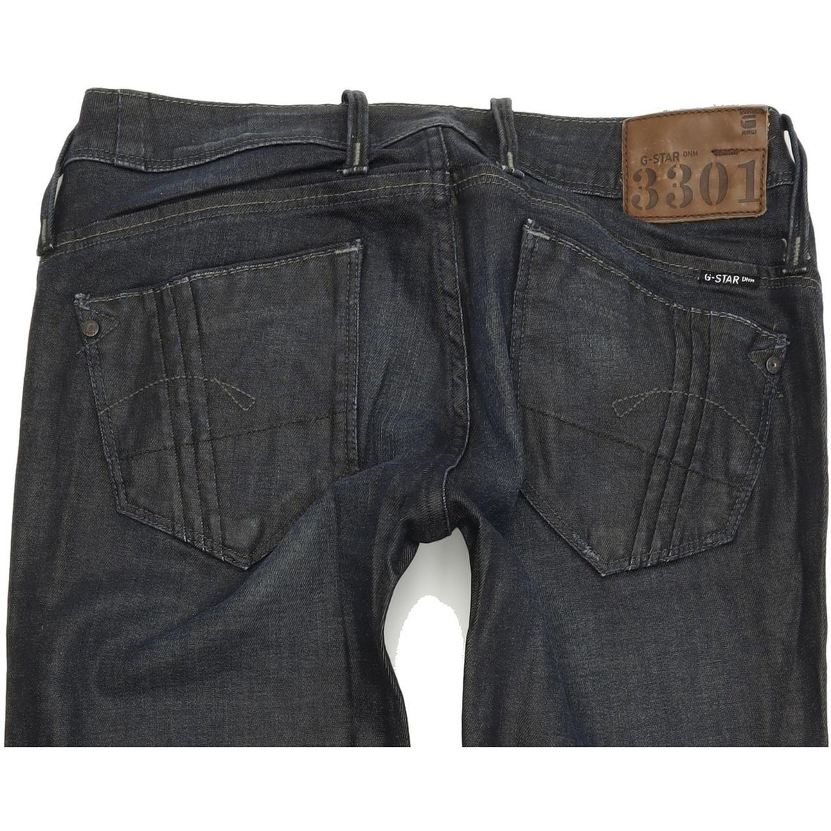 G-Star Elect Women Blue Straight Regular Stretch Jeans W30 L32