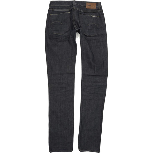 G-Star 3301 Women Blue Straight Regular Stretch Jeans W27 L34
