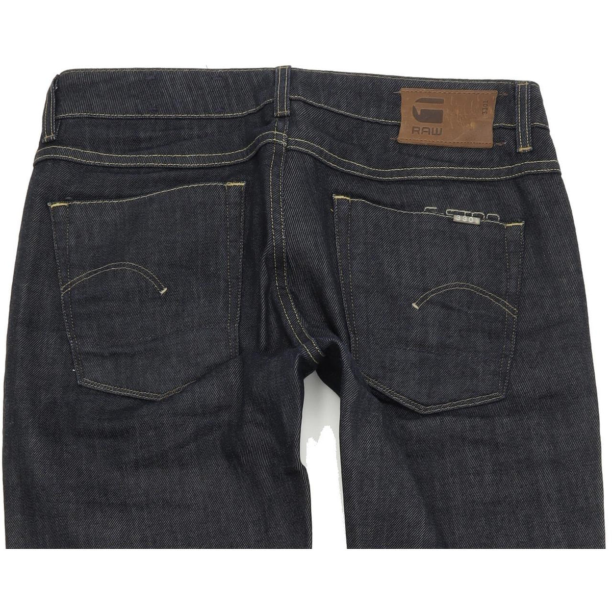 G-Star 3301 Women Blue Straight Regular Stretch Jeans W27 L34