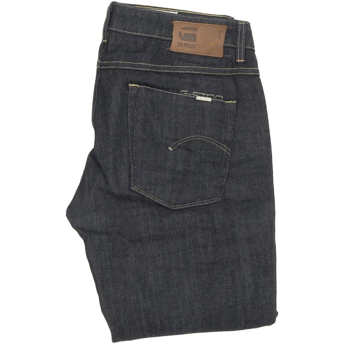G-Star 3301 Women Blue Straight Regular Stretch Jeans W27 L34