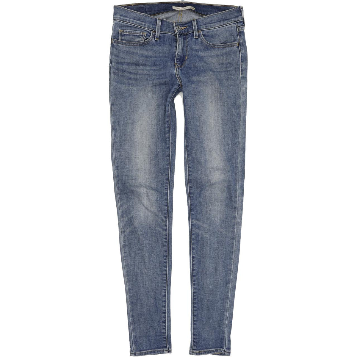 Levi's 710 Women Blue Skinny Slim Stretch Jeans W27 L32