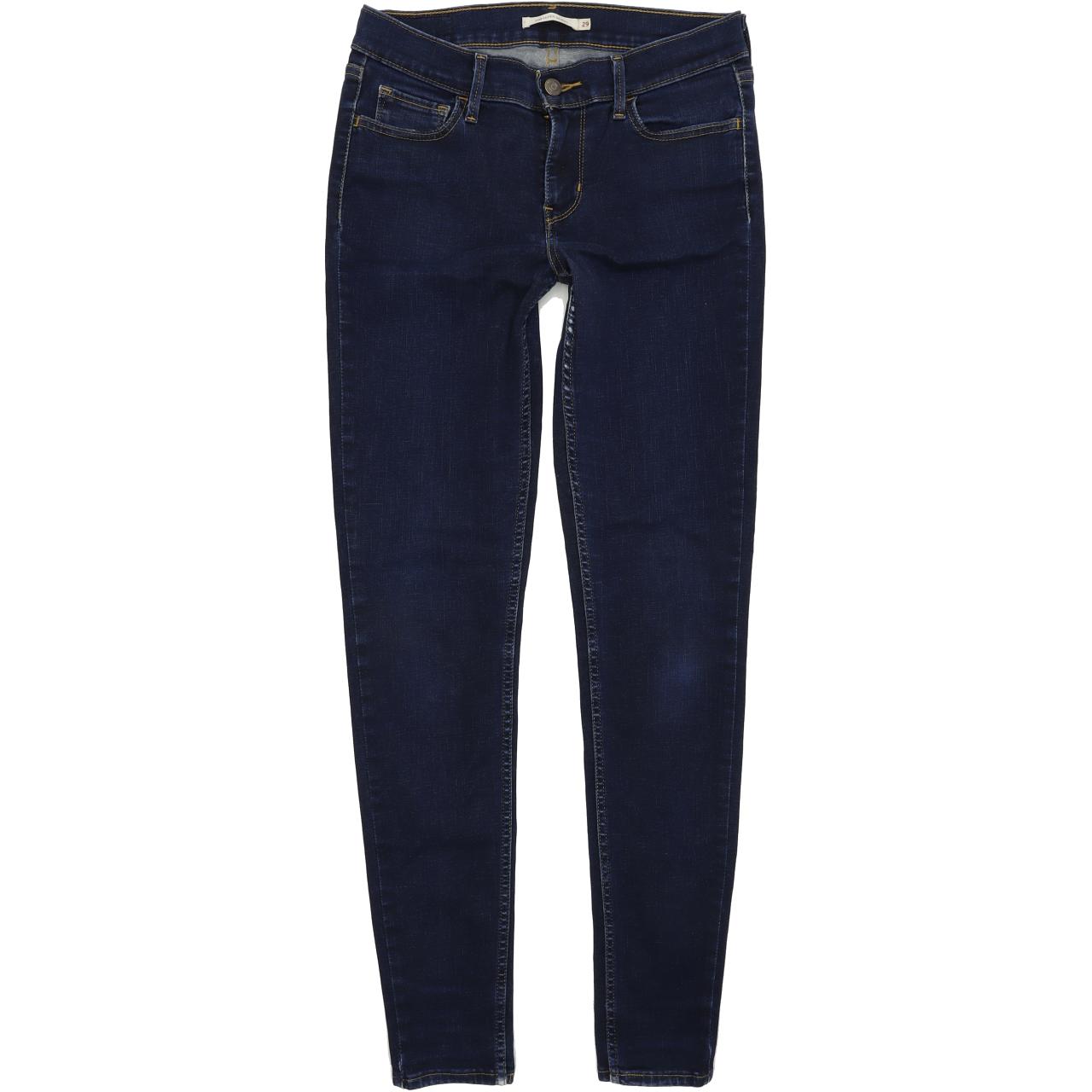 Levi's 710 Women Blue Skinny Slim Stretch Jeans W29 L32