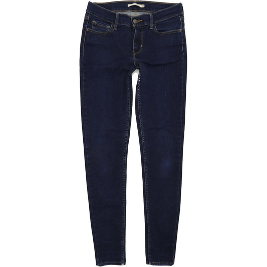 Levi's 710 Women Blue Skinny Slim Stretch Jeans W29 L32