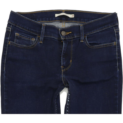 Levi's 710 Women Blue Skinny Slim Stretch Jeans W29 L32