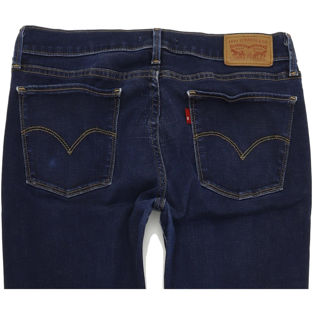 Levi's 710 Women Blue Skinny Slim Stretch Jeans W29 L32