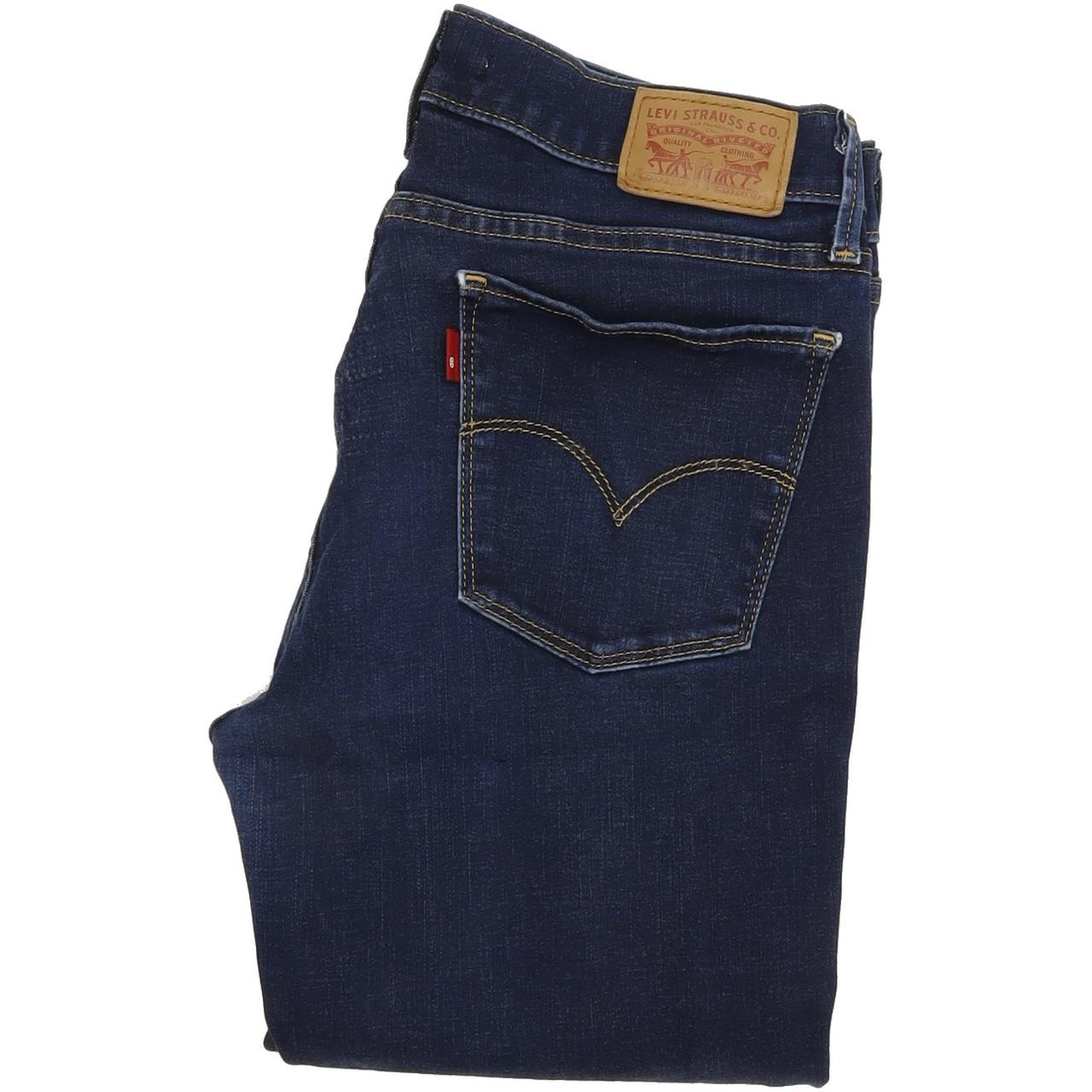 Levi's 710 Women Blue Skinny Slim Stretch Jeans W29 L32