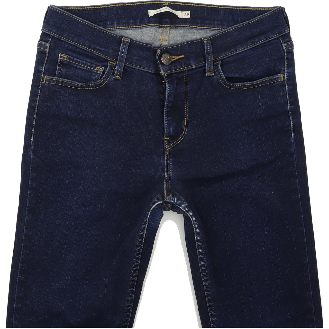 Levi's 710 Women Blue Skinny Slim Stretch Jeans W29 L32