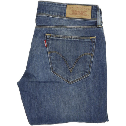 Levi's 470 Women Blue Straight Regular Stretch Jeans W29 L32