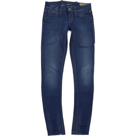G-Star Austin Women Blue Skinny Slim Stretch Jeans W27 L34