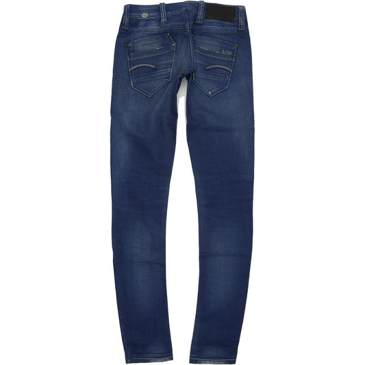 G-Star Austin Women Blue Skinny Slim Stretch Jeans W27 L34