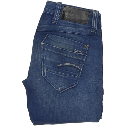 G-Star Austin Women Blue Skinny Slim Stretch Jeans W27 L34