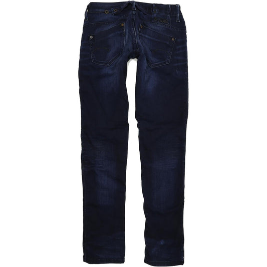 G-Star Women Blue Straight Regular Stretch Jeans W26 L32