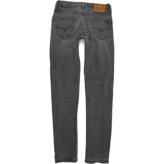 Levi's 511 Men Grey Skinny Slim Stretch Jeans W30 L34