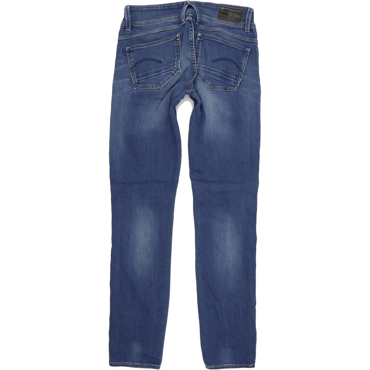 G-Star Lynn Women Blue Skinny Slim Stretch Jeans W25 L30