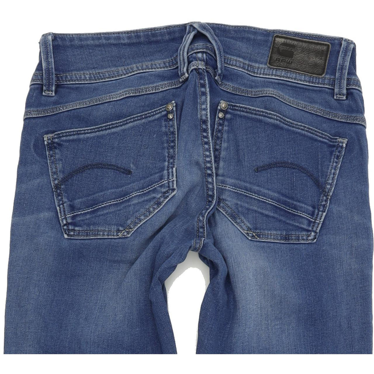 G-Star Lynn Women Blue Skinny Slim Stretch Jeans W25 L30