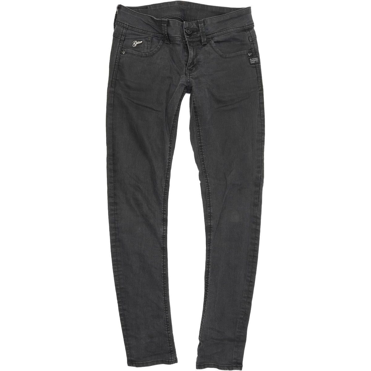 G-Star Women Grey Tapered Slim Stretch Jeans W30 L32
