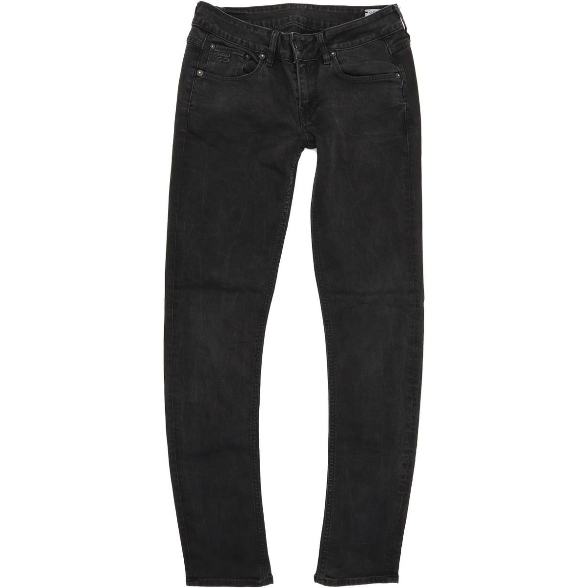 G-Star 3301 Women Black Skinny Slim Stretch Jeans W29 L32