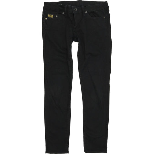 G-Star Midge Women Black Skinny Slim Stretch Jeans W29 L30