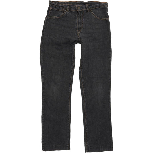 Levi's 595 Women Grey Straight Regular Stretch Jeans W30 L29