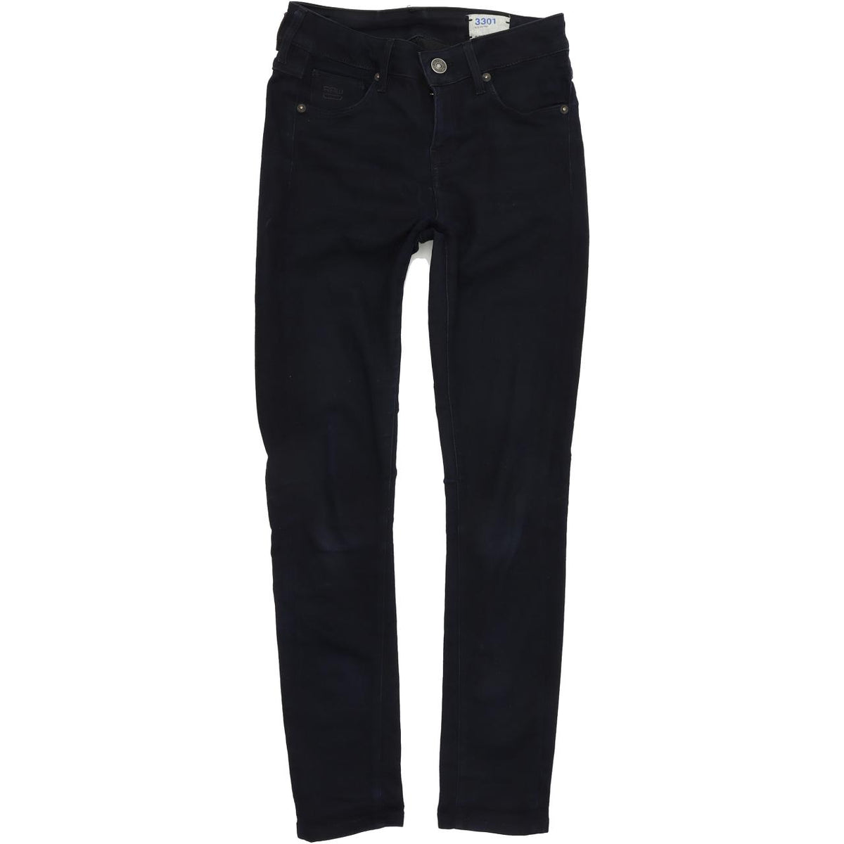 G-Star 3301 Jeg Women Blue Skinny Slim Stretch Jeans W31 L29