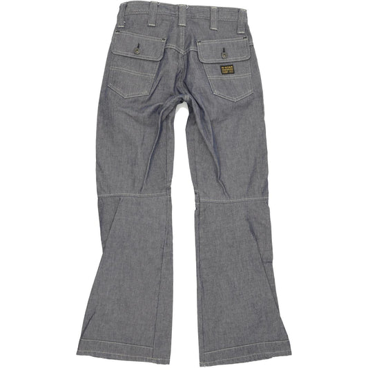 G-Star Shortcut Comwood Men Blue Bootcut Regular Jeans W27 L29