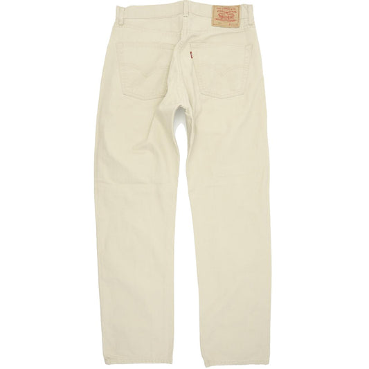 Levi's 551 Men Beige Straight Regular Jeans W33 L32