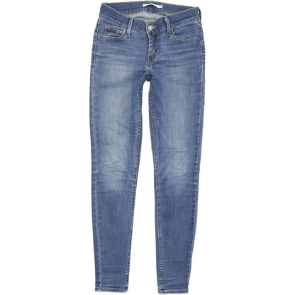 Levi's 710 Women Blue Skinny Slim Stretch Jeans W26 L30