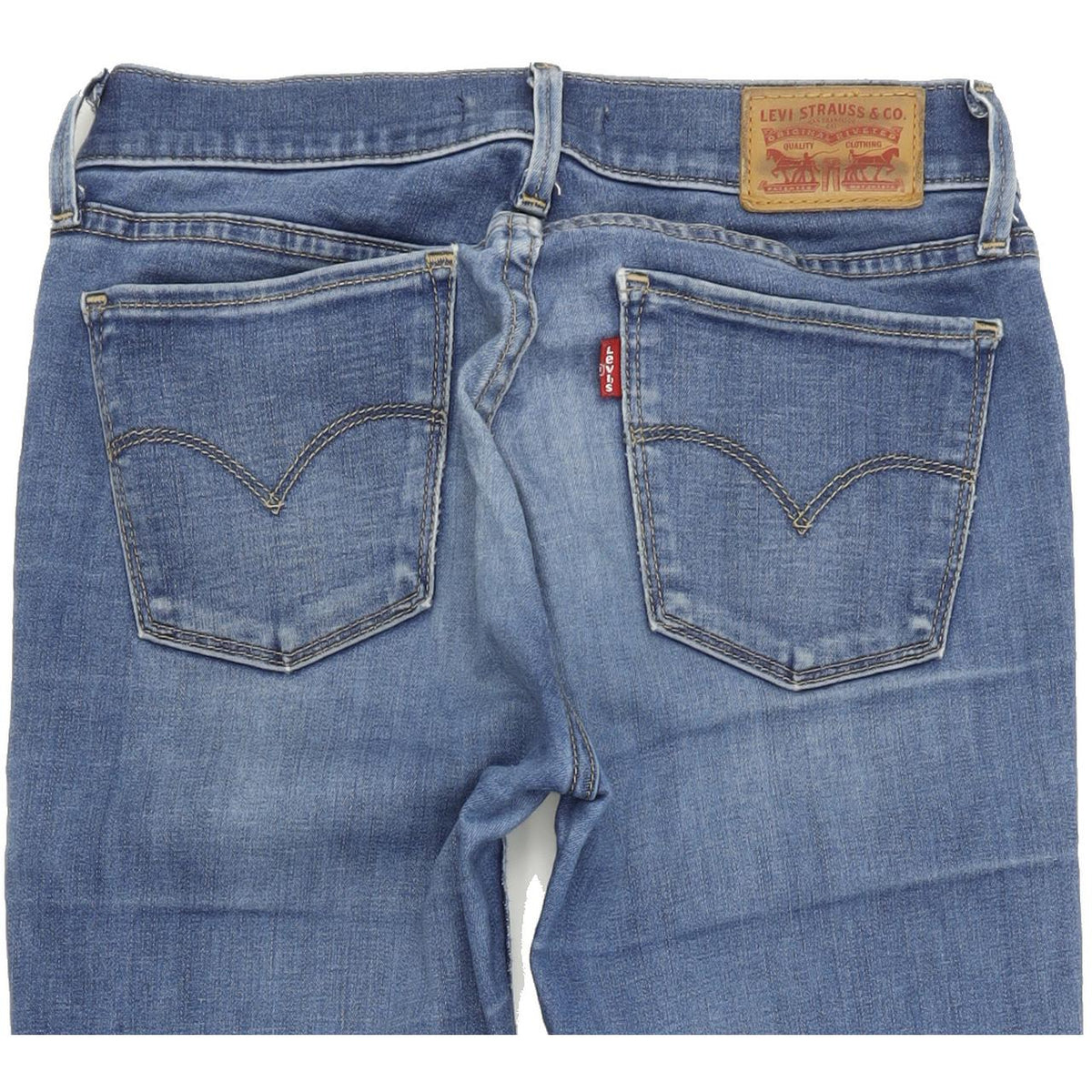 Levi's 710 Women Blue Skinny Slim Stretch Jeans W26 L30