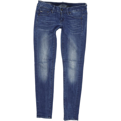 G-Star Midge Women Blue Skinny Slim Stretch Jeans W26 L30