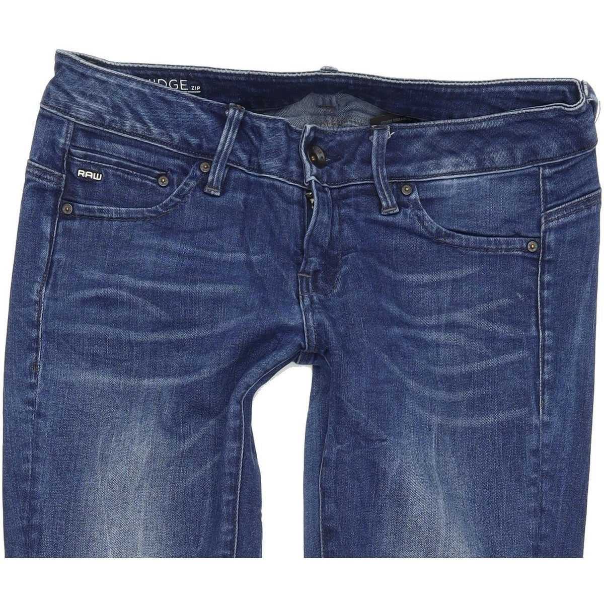 G-Star Midge Women Blue Skinny Slim Stretch Jeans W26 L30