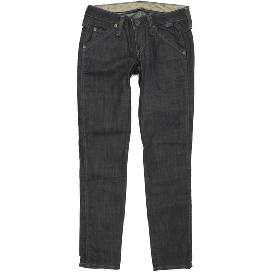 G-Star Heritage Women Blue Skinny Slim Jeans W26 L30