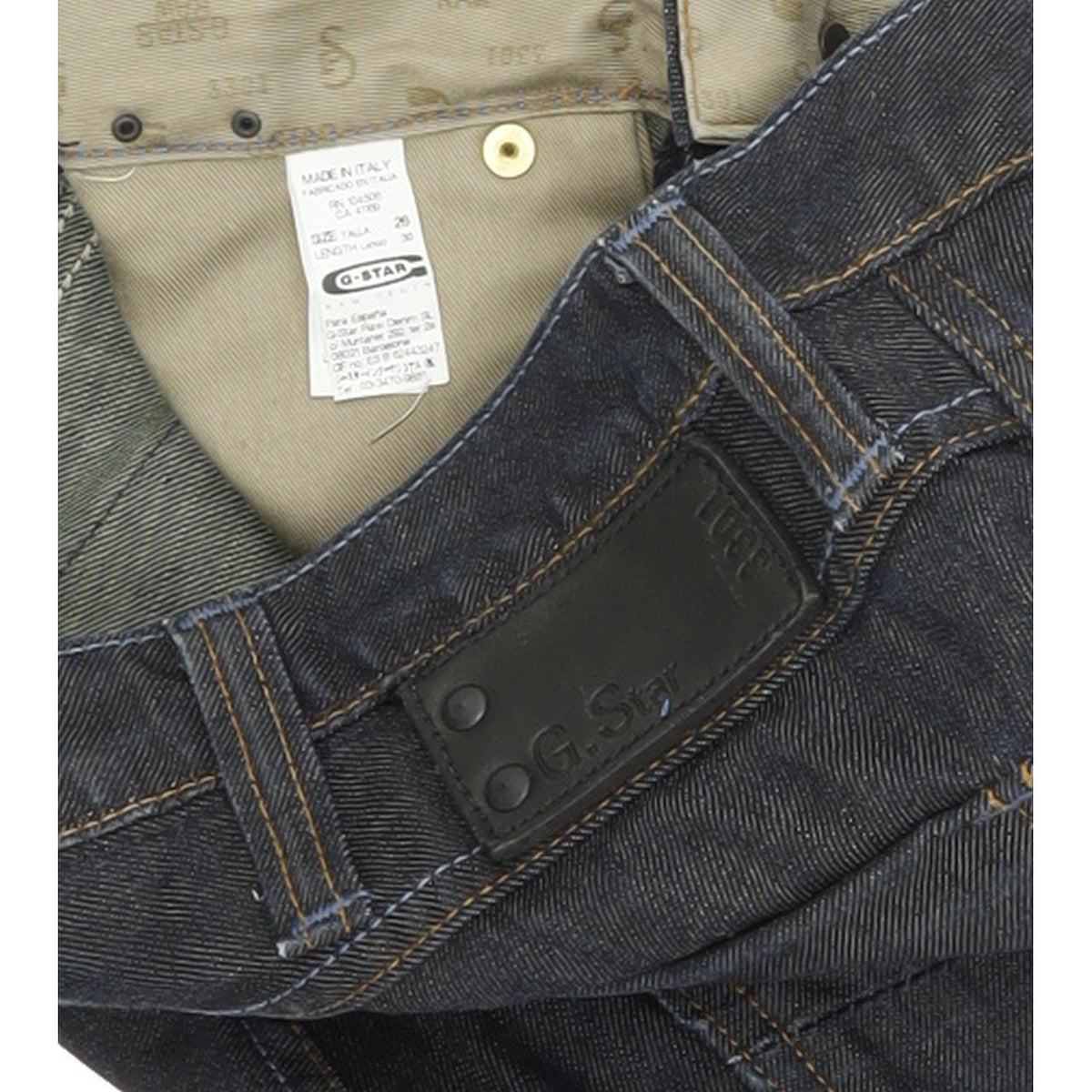 G-Star Heritage Women Blue Skinny Slim Jeans W26 L30