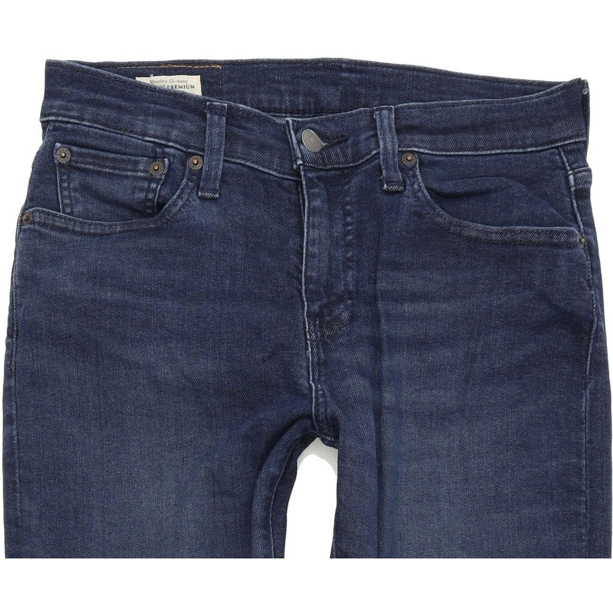 Levi's 512 Women Blue Skinny Slim Stretch Jeans W28 L30