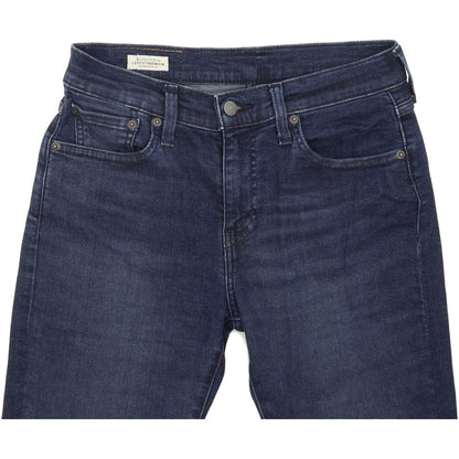 Levi's 512 Women Blue Skinny Slim Stretch Jeans W28 L30