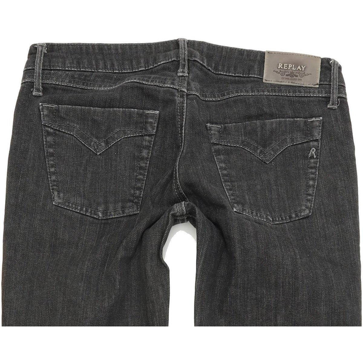 Replay Women Grey Skinny Slim Stretch Jeans W28 L34