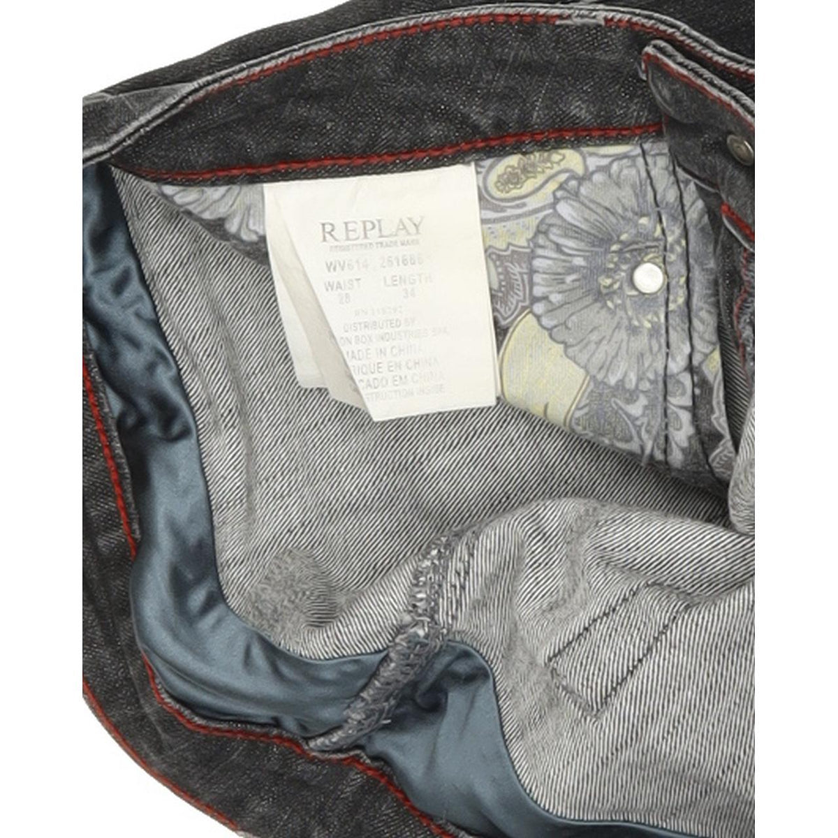 Replay Women Grey Skinny Slim Stretch Jeans W28 L34