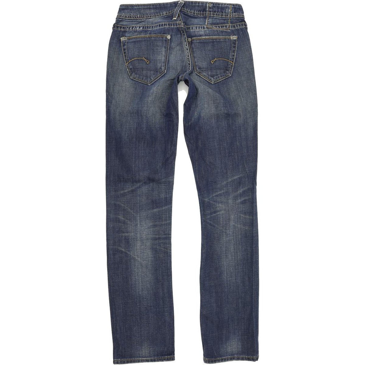 G-Star Core  Women Blue Straight Regular Jeans W27 L34